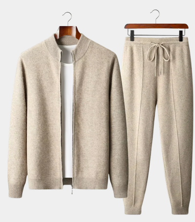 Completo elegante cashmere 100%