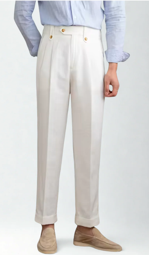 Napoleon coastal trousers- white